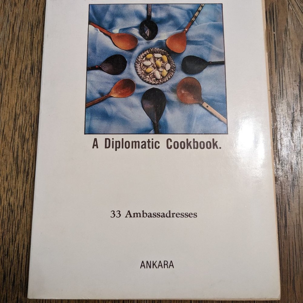 Rare The Flying Spoon A Diplomatic Cookbook